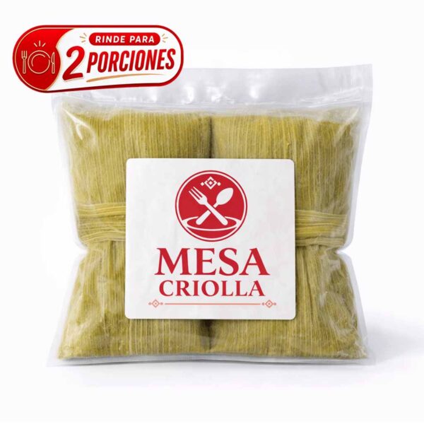 Tamal Criollo Verde